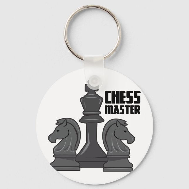 Porte-clés Maître d'échecs (Recto)