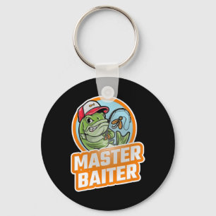 Porte-clés Maître Iter Vintage B Pêche Drôle Pêcheur 1