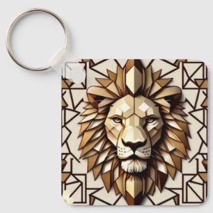 Porte-clés "Majesté géométrique"