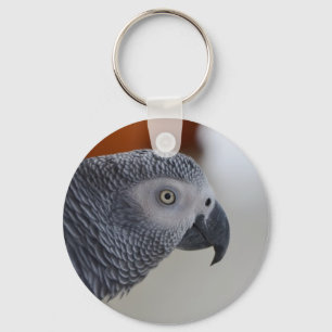 Porte-clés Majestic African Grey Parrot Porte - clé