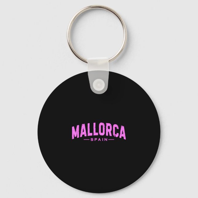 Porte-clés Majorque Espagne Îles Baléares Vacances Été Plage (Recto)