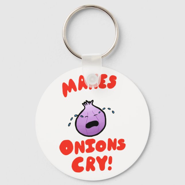 Porte-clés Makes Onions Cry! (Recto)