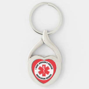Porte-clés Maladie d'Addison