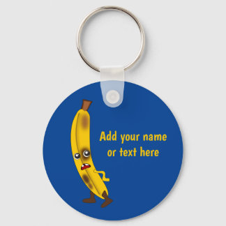 Porte-clés Malaise attitude de la banane Bruise sur les fruit