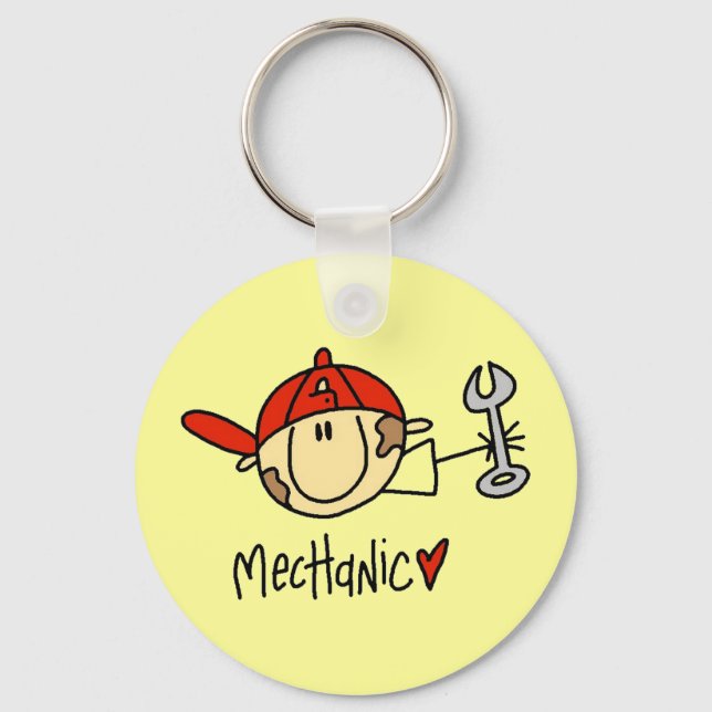 Porte-clés Male Mechanic Keychain (Recto)