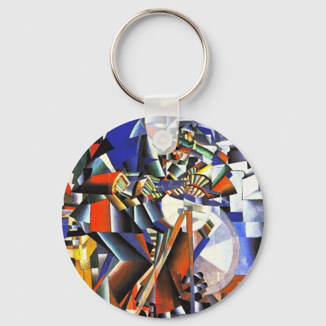 Porte-clés Malevich Kazimir Le Knifegrinder (Recto)