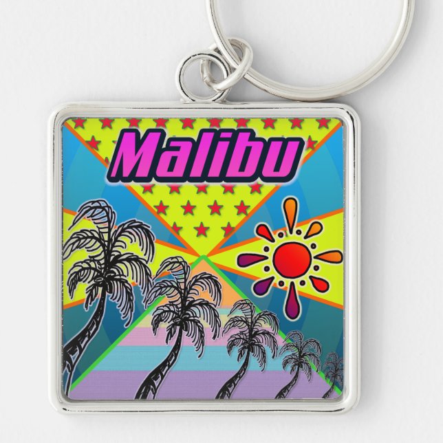 Porte-clés Malibu Freedom Porte - clé (Devant)