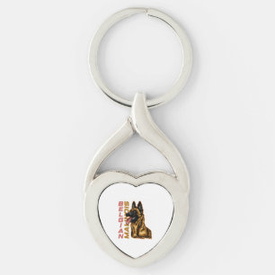 Porte-clés Malinois belge