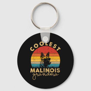 Porte-clés Malinois Les Cadeaux De Grand-Mère Les Plus Cools