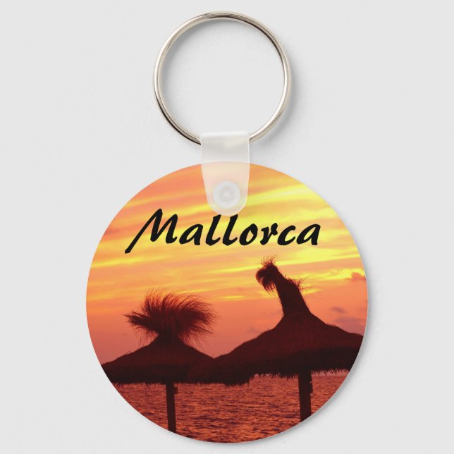 Porte-clés Mallorca Sunset Voyage Photo Souvenir (Recto)