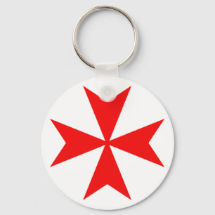 Porte-clés malta templar knights red cross religion symbol