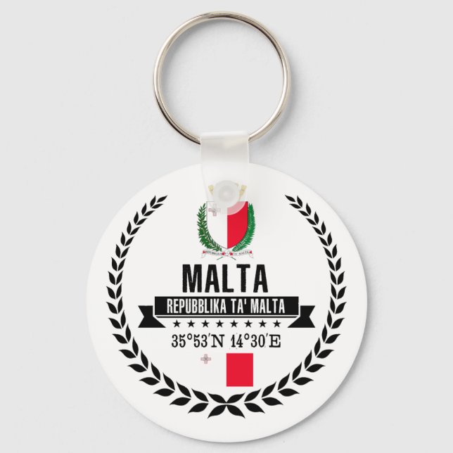 Porte-clés Malte (Recto)