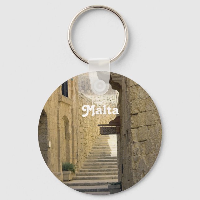 Porte-clés Malte Alleys (Recto)