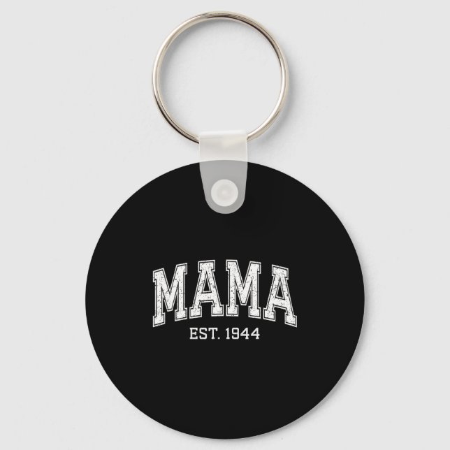 Porte-clés Mama Est 1944 Mom D Mothers Day Ized  (Recto)