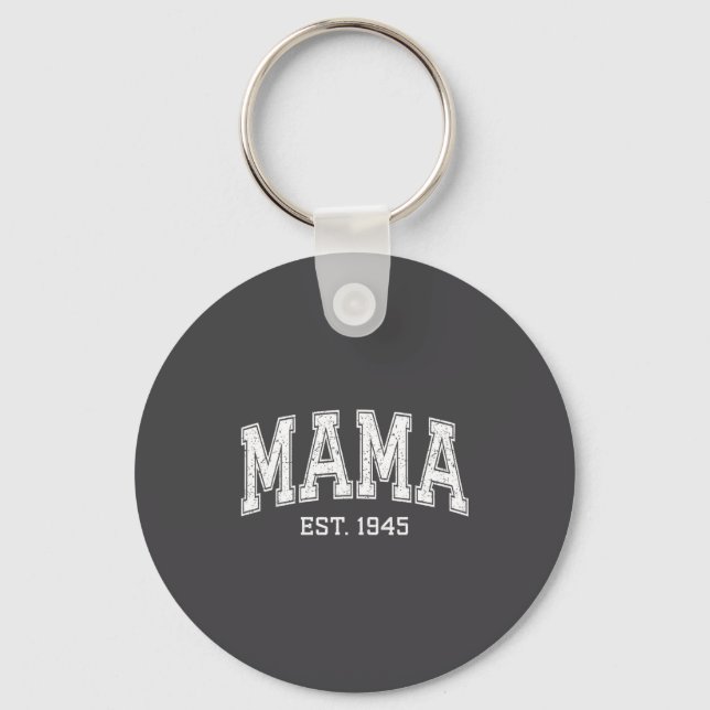 Porte-clés Mama Est 1945 Mom D Mothers Day Ized  (Recto)