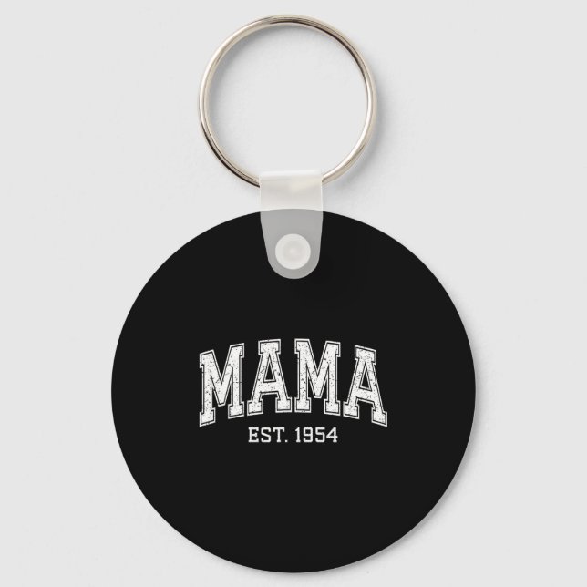 Porte-clés Mama Est 1954 Mom D Mothers Day Ized  (Recto)