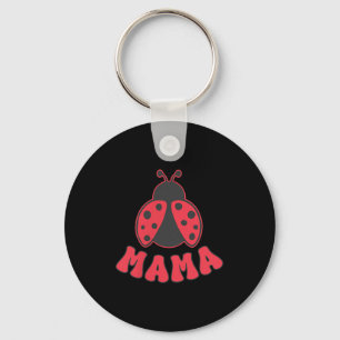 Porte-clés Mama Ladybug Fille Premier Anniversaire Famille Te