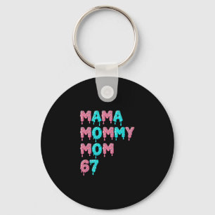 Porte-clés Mama Maman Maman Bruh 67 Mème drôle Argot Gen Alph