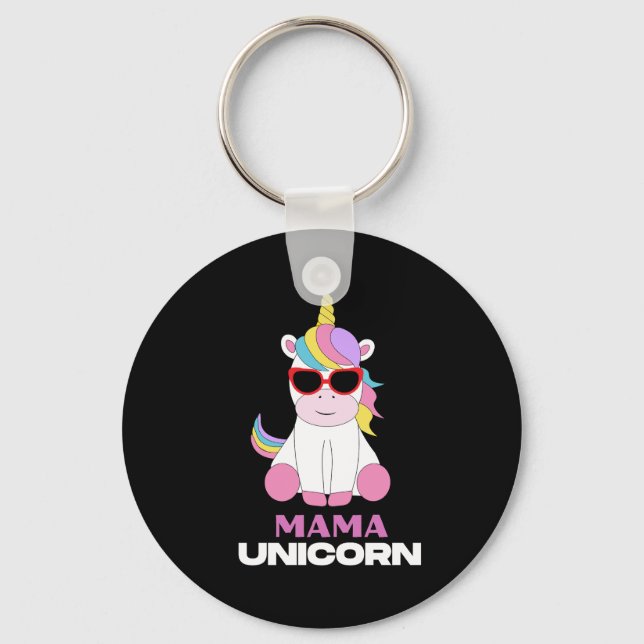 Porte-clés Mama Unicorn Magic Squad (Recto)