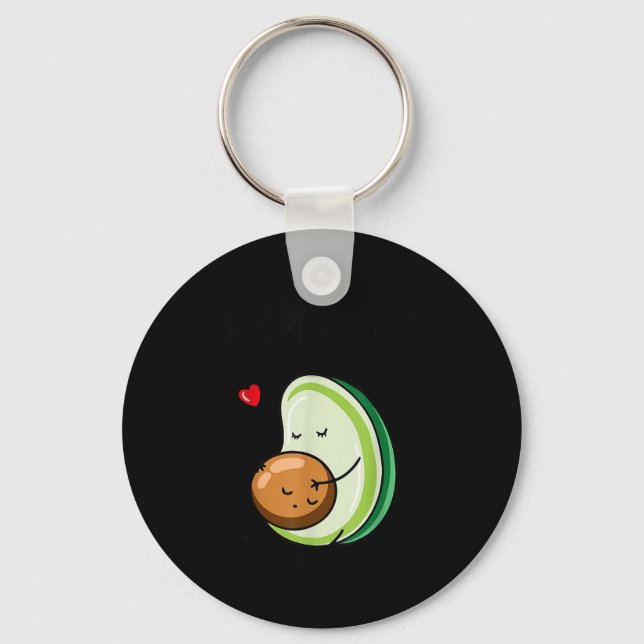 Porte-clés Mamacado Avocat Maman Enceinte Grossesse Avo  (Recto)