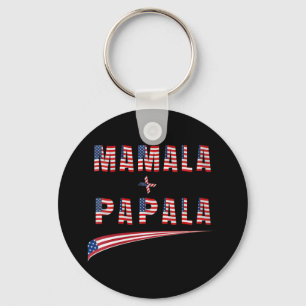 Porte-clés Mamala Papala 2024 Kamala Harris Tim W Demo