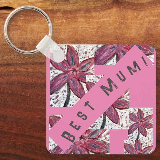 Porte-clés Maman ! (Recto)