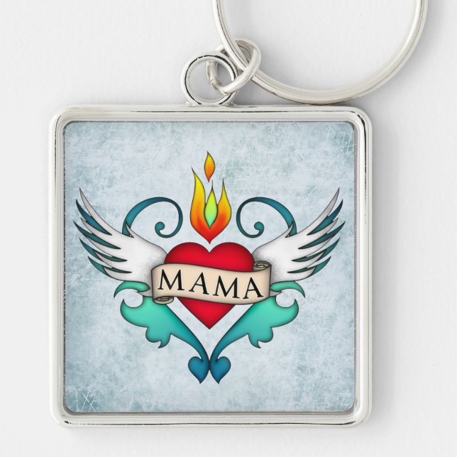 Porte-clés Maman (Devant)