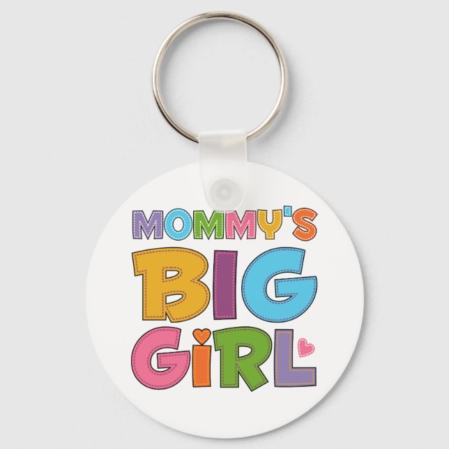 Porte-clés Maman Big Girl (Recto)