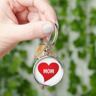 Porte-clés Maman Big Heart Cute