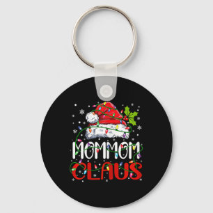 Porte-clés Maman Claus Noël Père Noël Correspondre famille No