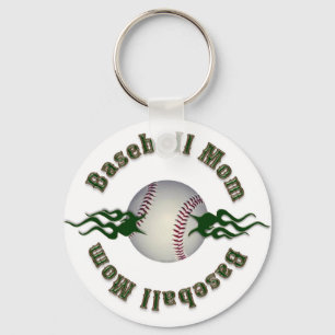 Porte-clés Maman de base-ball