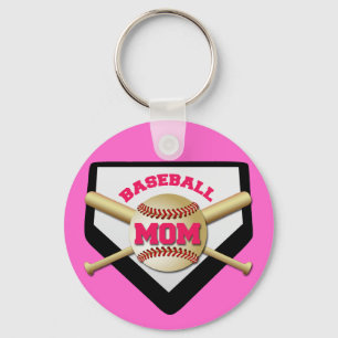 PORTE-CLÉS MAMAN DE BASE-BALL