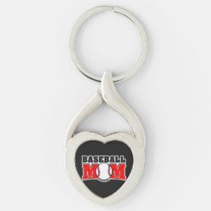 Porte-clés Maman de baseball