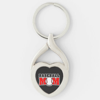 Porte-clés Maman de baseball