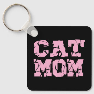 Porte-clés Maman de chat