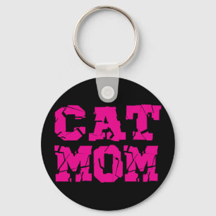 Porte-clés Maman de chat