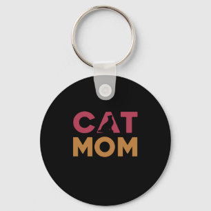 Porte-clés Maman de chat