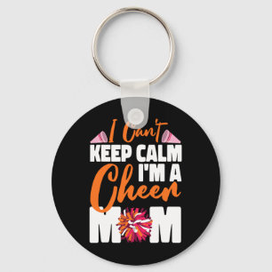 Porte-clés Maman de Cheerleading Cheer Je ne peux pas rester