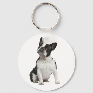 Porte-clés Maman de chiot Bouledogue Français Adoption Sauvet