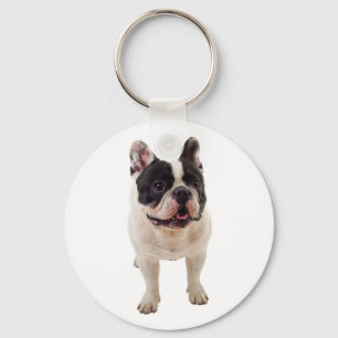 Porte-clés Maman de chiot Bouledogue Français sauvetage adopt