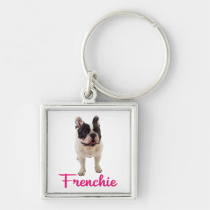 Porte-clés Maman de chiot Bouledogue Français sauvetage adopt