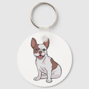 Porte-clés Maman de chiot Bouledogue Français sauvetage adopt
