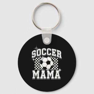 Porte-clés Maman de foot - Saison de foot Foot Vintage Fan 