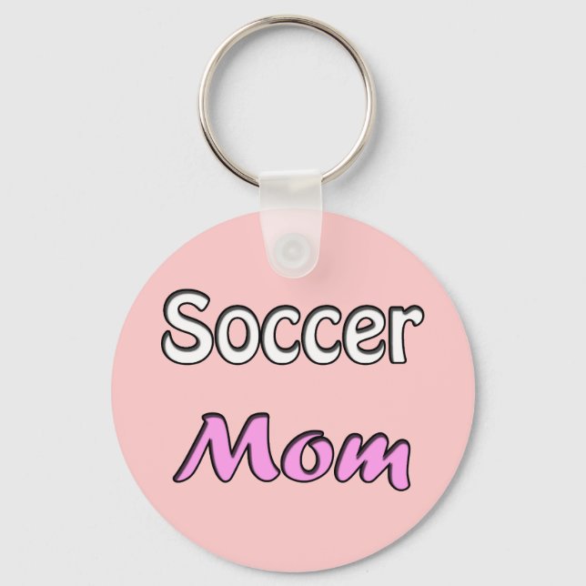 Porte-clés Maman de football (Recto)