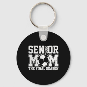 Porte-clés Maman de footballeur senior 2026 Dernière saison C