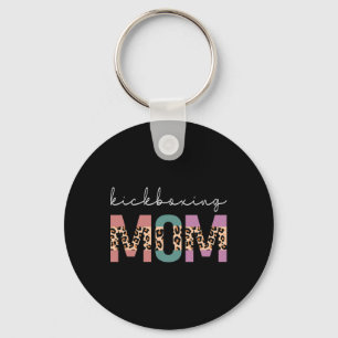 Porte-clés Maman de kickboxing Boxe drôle Cadeau de maman kic