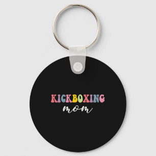 Porte-clés Maman de kickboxing drôle et élégante, amateurs d'