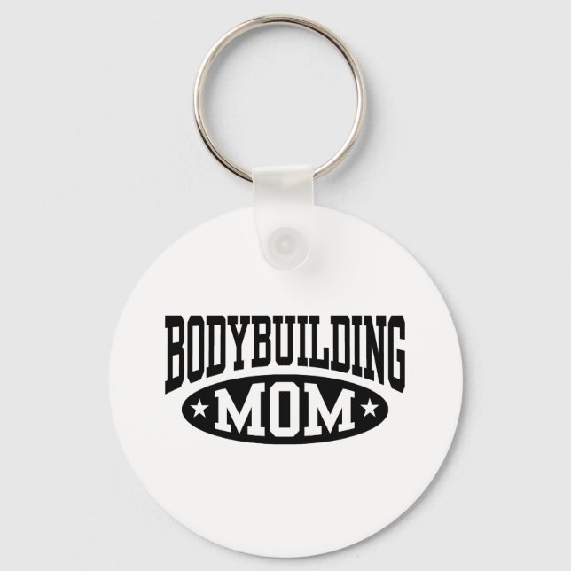 Porte-clés Maman de la construction du corps (Recto)