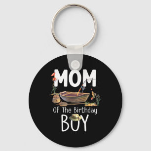 Porte-clés Maman De L'Anniversaire Garçon Pêche Anniversaire