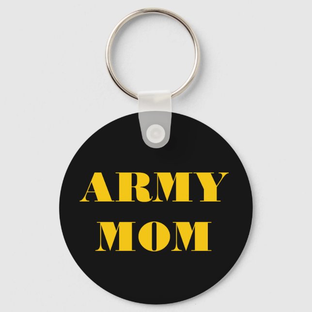 Porte-clés Maman de l'armée porte - clé (Recto)
